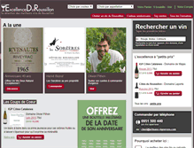 Tablet Screenshot of excellenceduroussillon.com